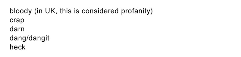 what-is-considered-profanity-correctly-rate-the-profanity-in-your-book