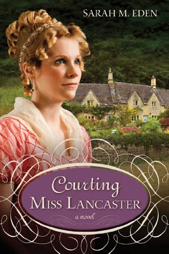 Cover for Courting Miss Lancaster