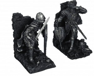 knights bookends