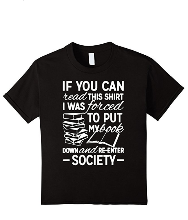 Re-enter society - book lovers product