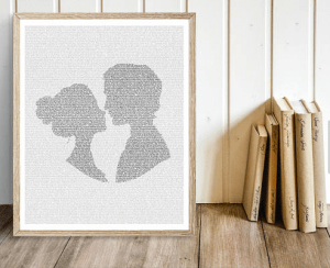 word art is one of the Best Valentine's Day Gifts for Book Lovers in 2018
