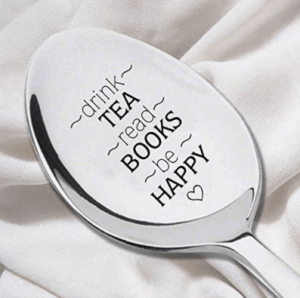 a tea stirring spoon is one of the Best Valentine's Day Gifts for Book Lovers in 2018