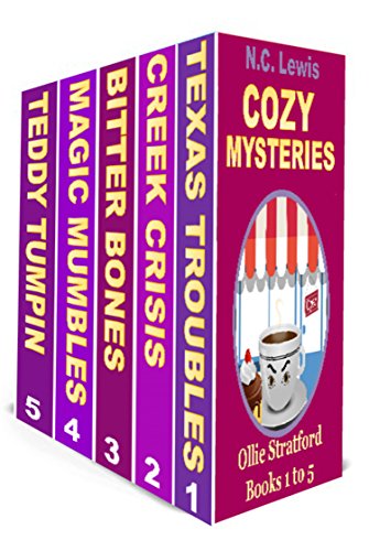 Cover for Ollie Stratford Cozy Mysteries