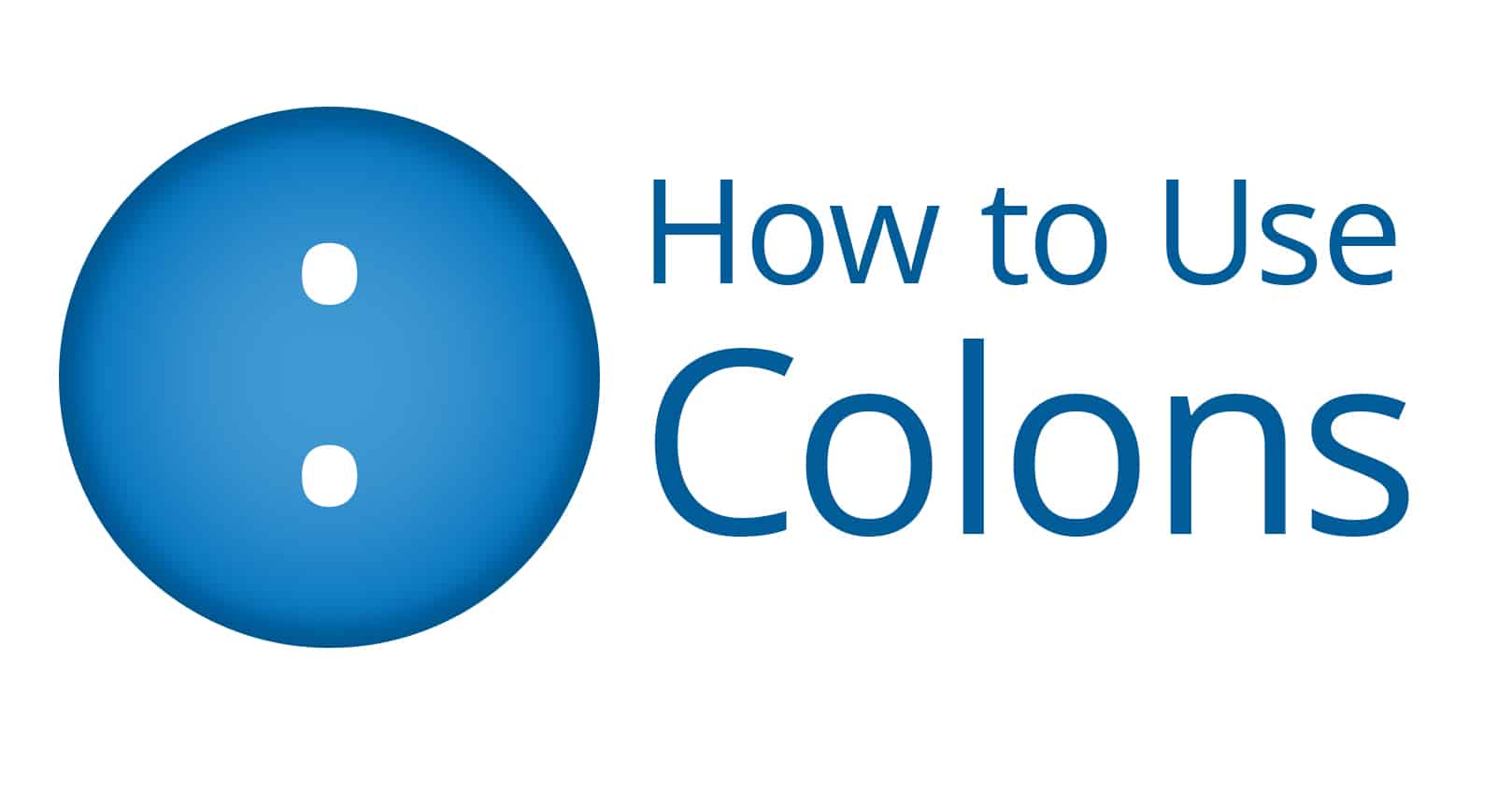 How To Use Colons Book Cave