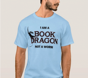 I'm a Book Dragon tee shirt