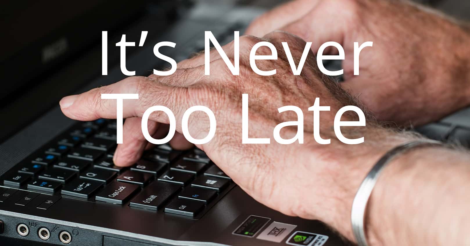 never too late - writing late in life