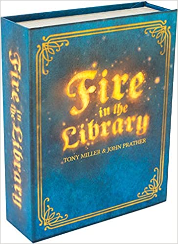 Fire in the Library game for book lovers
