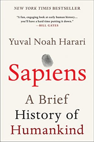 Cover for Sapiens – A Brief History of Humanity by Yuval Noah Harari