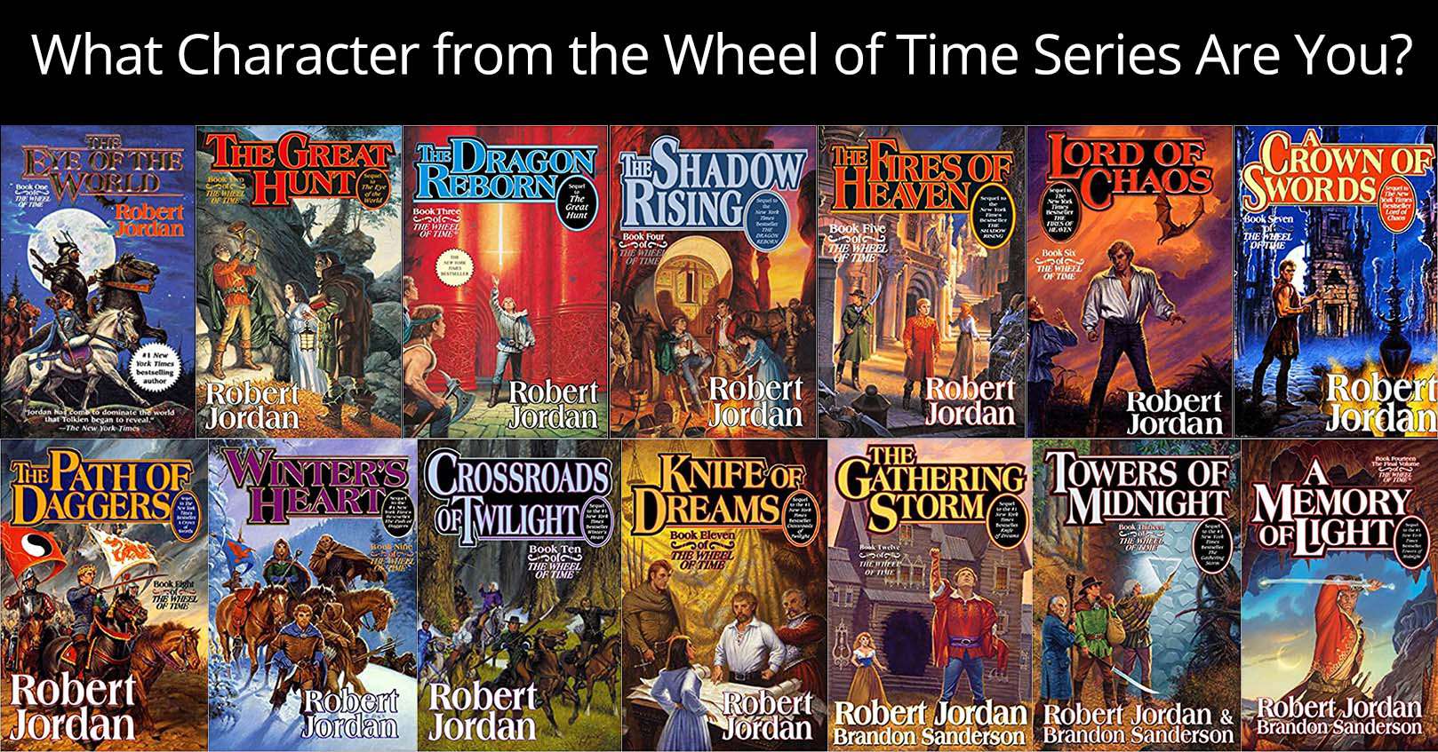 characters from the Wheel of Time series