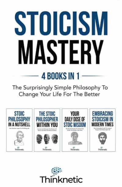 Cover for Stoicism Mastery—4 Books In 1: The Surprisingly Simple Philosophy to Change Your Life for the Better