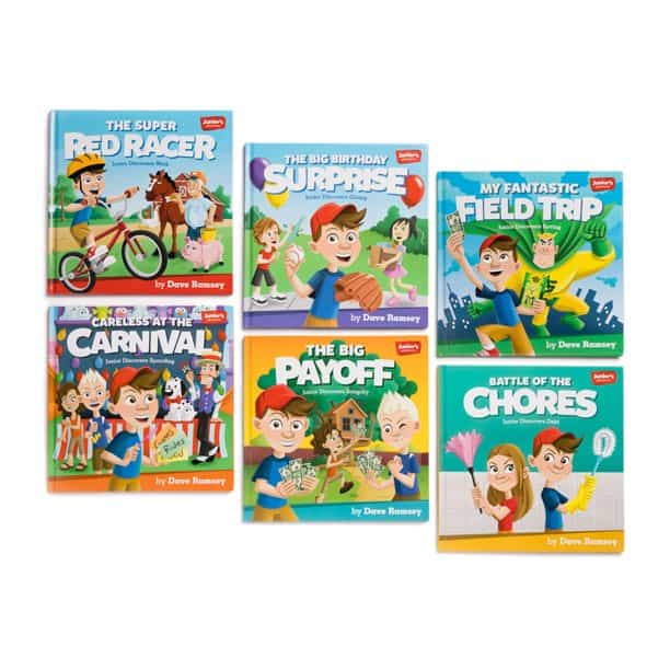 Junior’s Adventures- Storytime Book Set- Teaching Kids How to Win with Money!