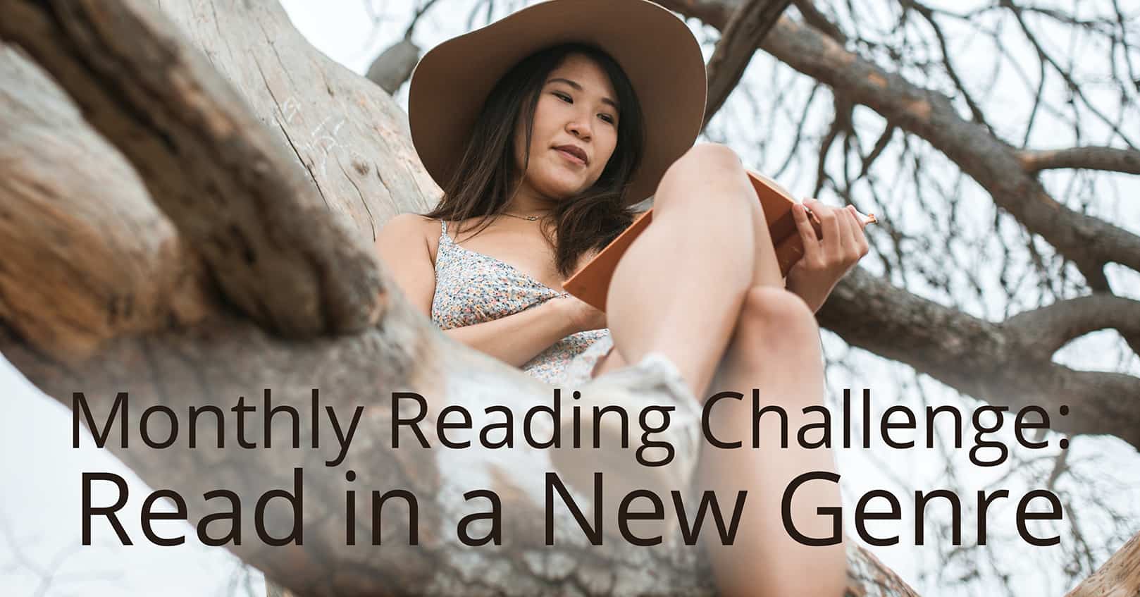 monthly reading challenge - read a new genre