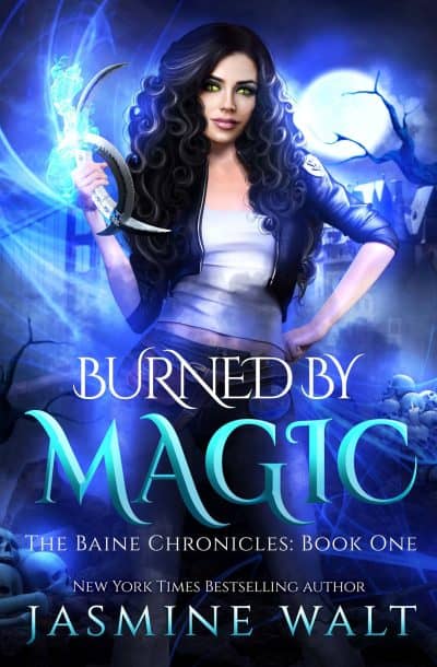 Cover for Burned by Magic