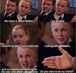 Go away draco!, Harry Potter Memes