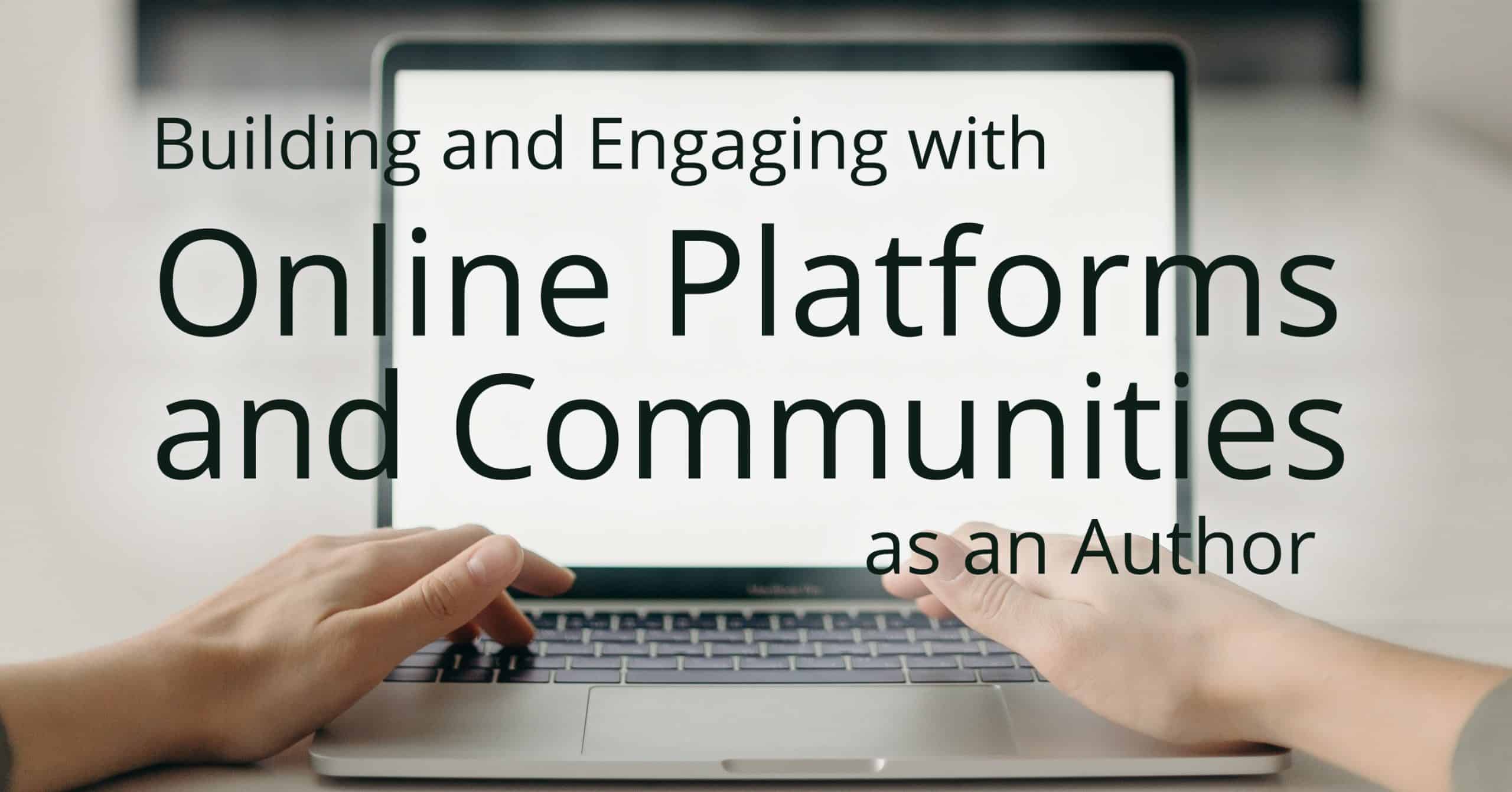 building author platform online community