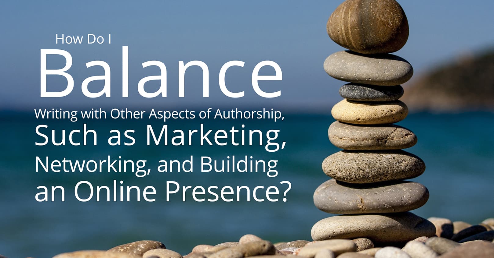 balance writing marketing and networking
