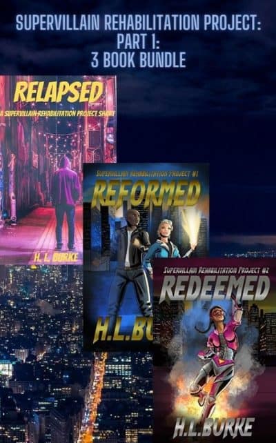 Cover for Supervillain Rehabilitation Project, Part 1: 3 Book Bundle
