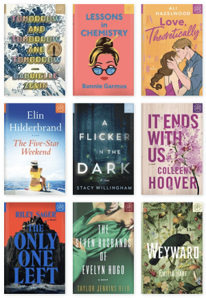 example of popular Book of the month books for July