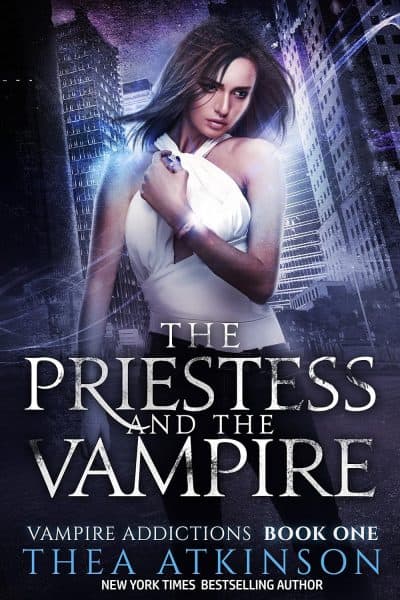 Cover for The Priestess and the Vampire (Vampire Addictions Book 1)