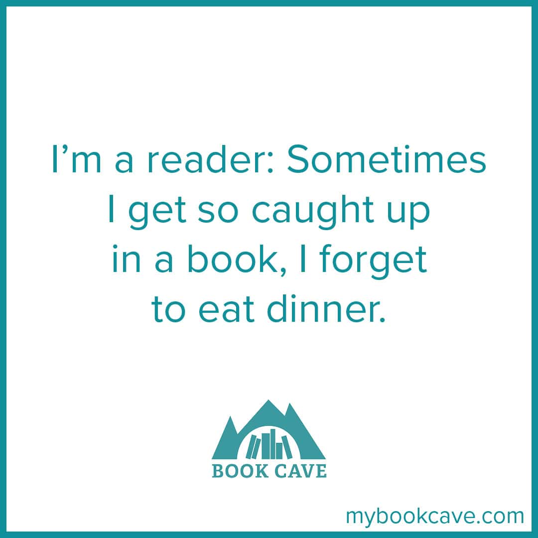 binge reading forget dinner