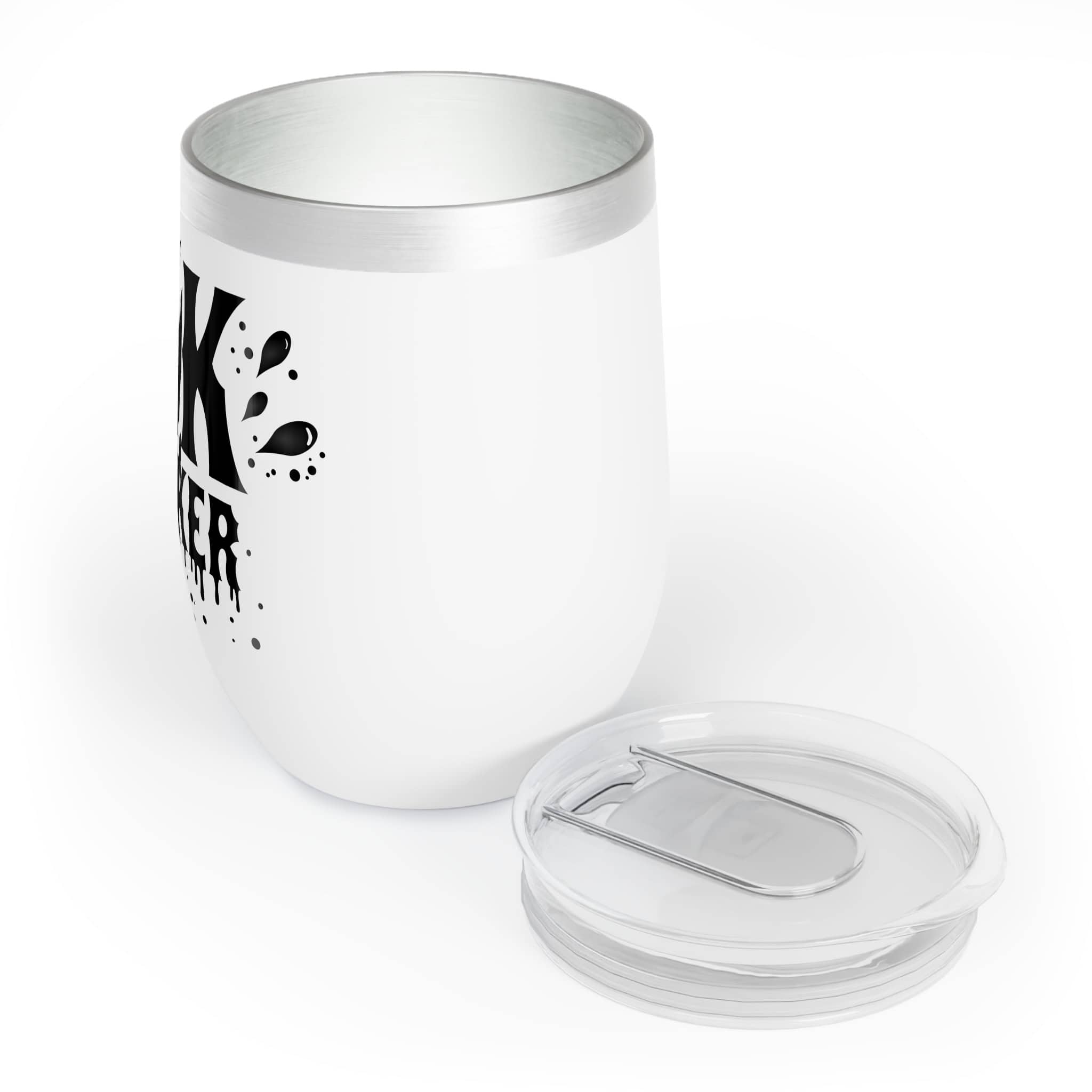 “Ink Drinker” Travel Tumbler – 12 oz Stainless Steel Mug with Lid | Double-Wall Insulated Book Lover Cup - Image 2
