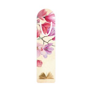 Floral Metal Bookmark – Elegant Blossom Design | Botanical Bookmark Gift for Readers