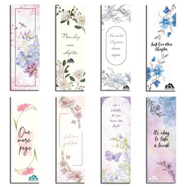floral bookmarks