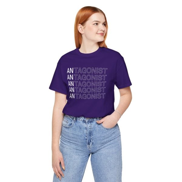 Protagonist | Antagonist | Deuteragonist T-Shirts - Style 2 | Literary Character Role Tees - Image 36