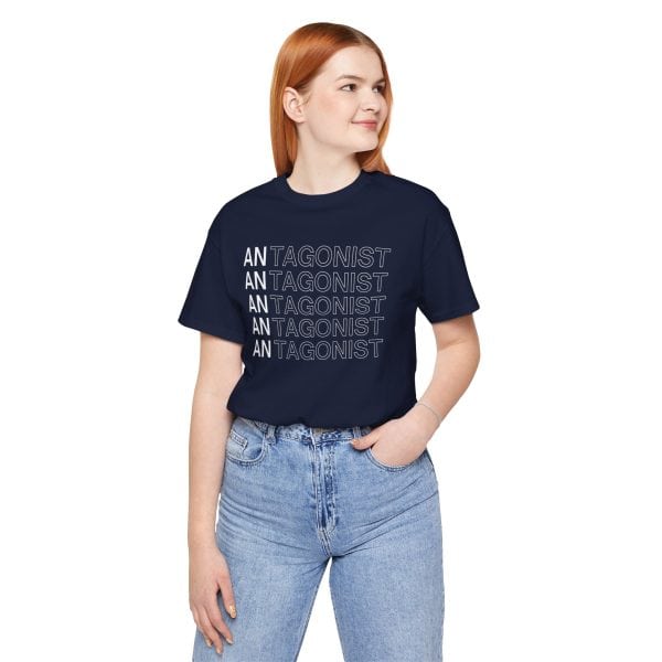 Protagonist | Antagonist | Deuteragonist T-Shirts - Style 2 | Literary Character Role Tees - Image 33