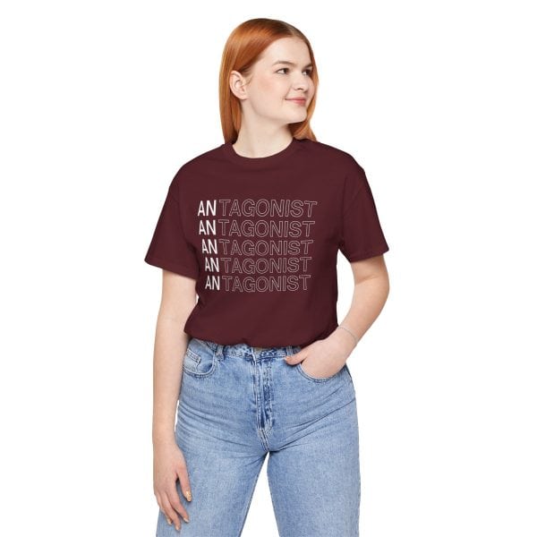 Protagonist | Antagonist | Deuteragonist T-Shirts - Style 2 | Literary Character Role Tees - Image 45
