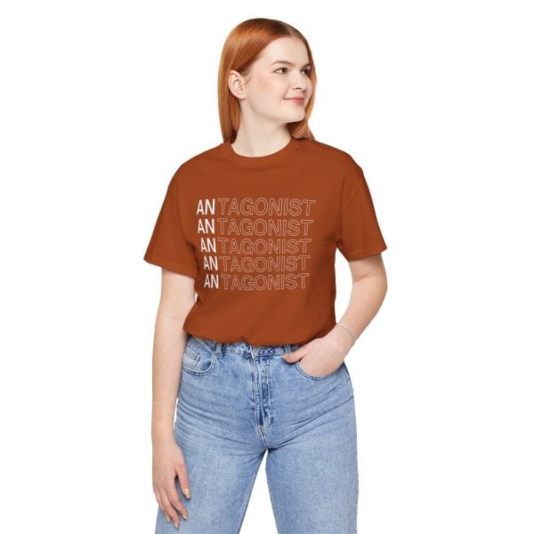 Protagonist | Antagonist | Deuteragonist T-Shirts - Style 2 | Literary Character Role Tees - Image 6