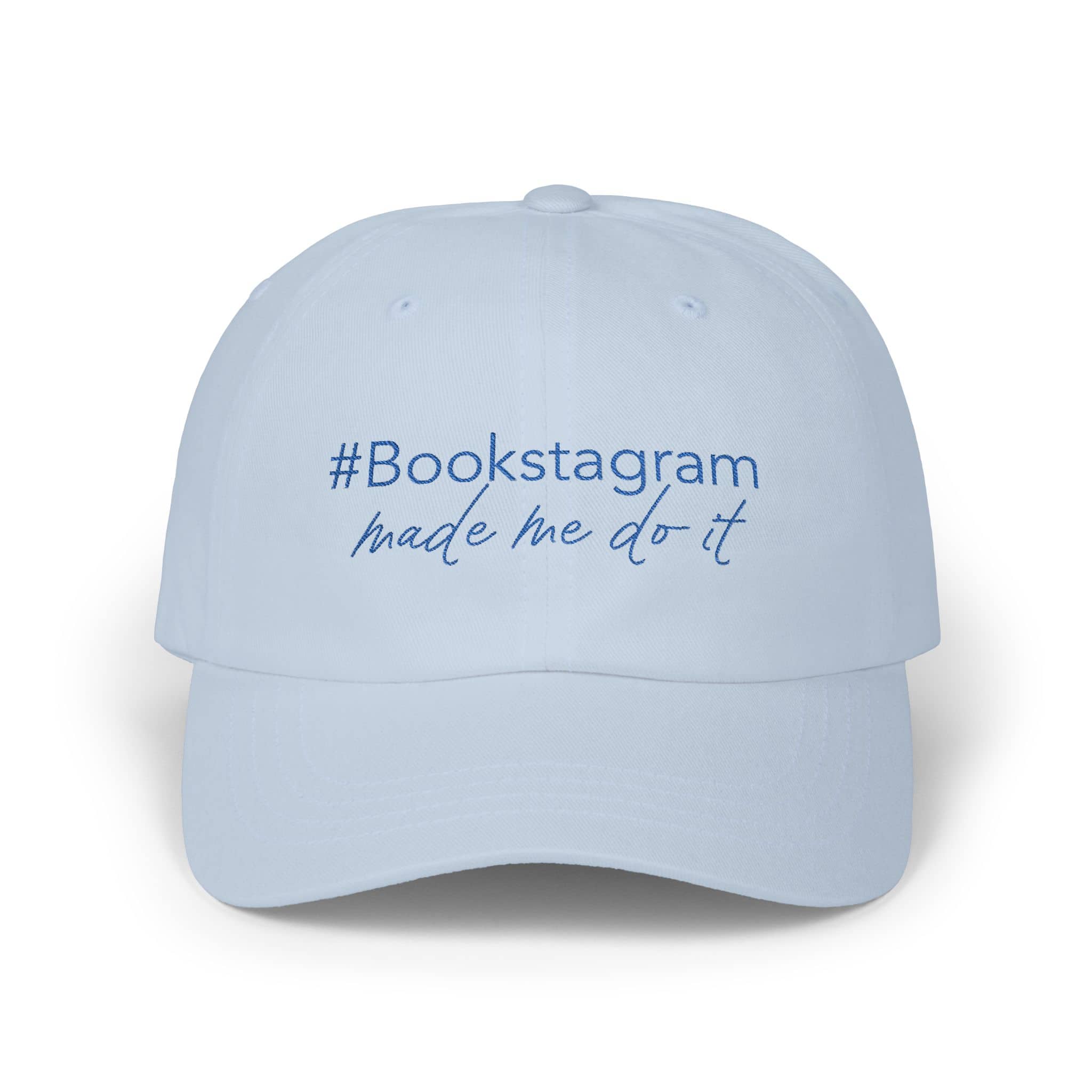 Bookstagram Made Me Do It Hat | Embroidered Aesthetic Cap for Book Lovers - Image 15