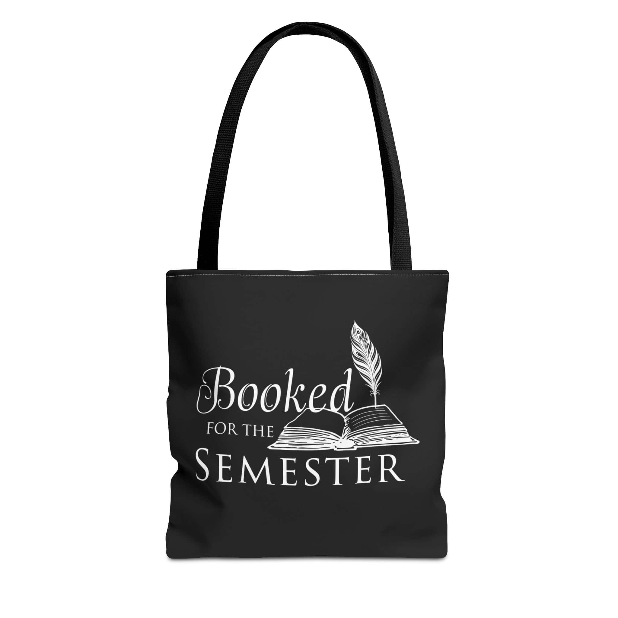 Booked for the Semester | Reusable Bookish Tote Bag for Readers & Students - Image 8