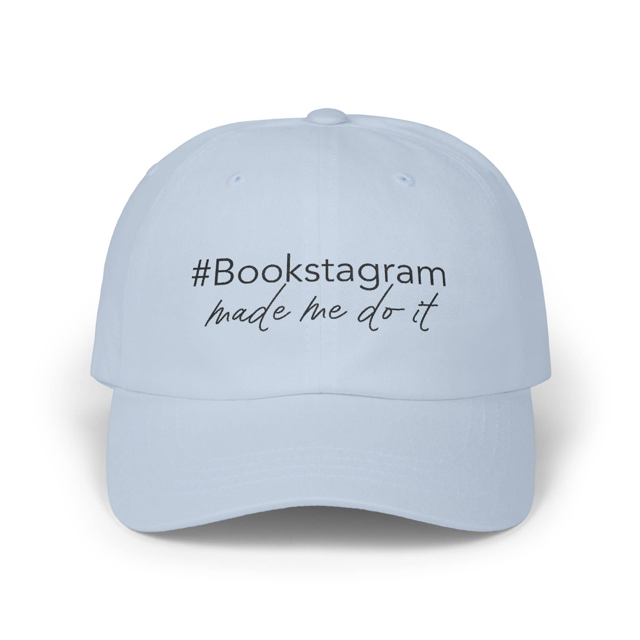 Bookstagram Made Me Do It Hat | Embroidered Aesthetic Cap for Book Lovers - Image 14