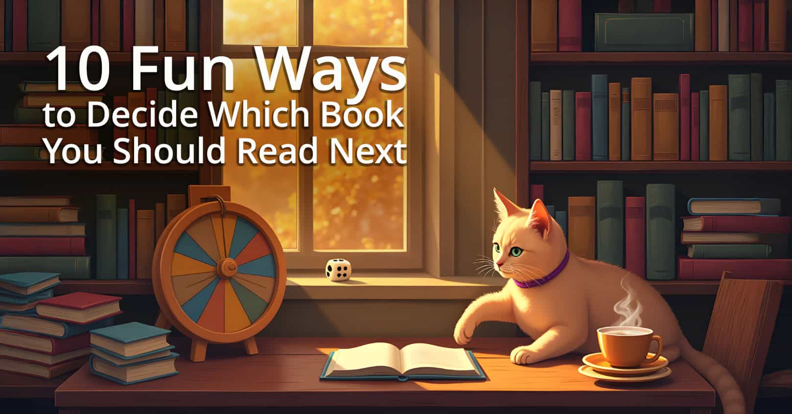 10 Fun Ways to Decide Which Book You Should Read Next