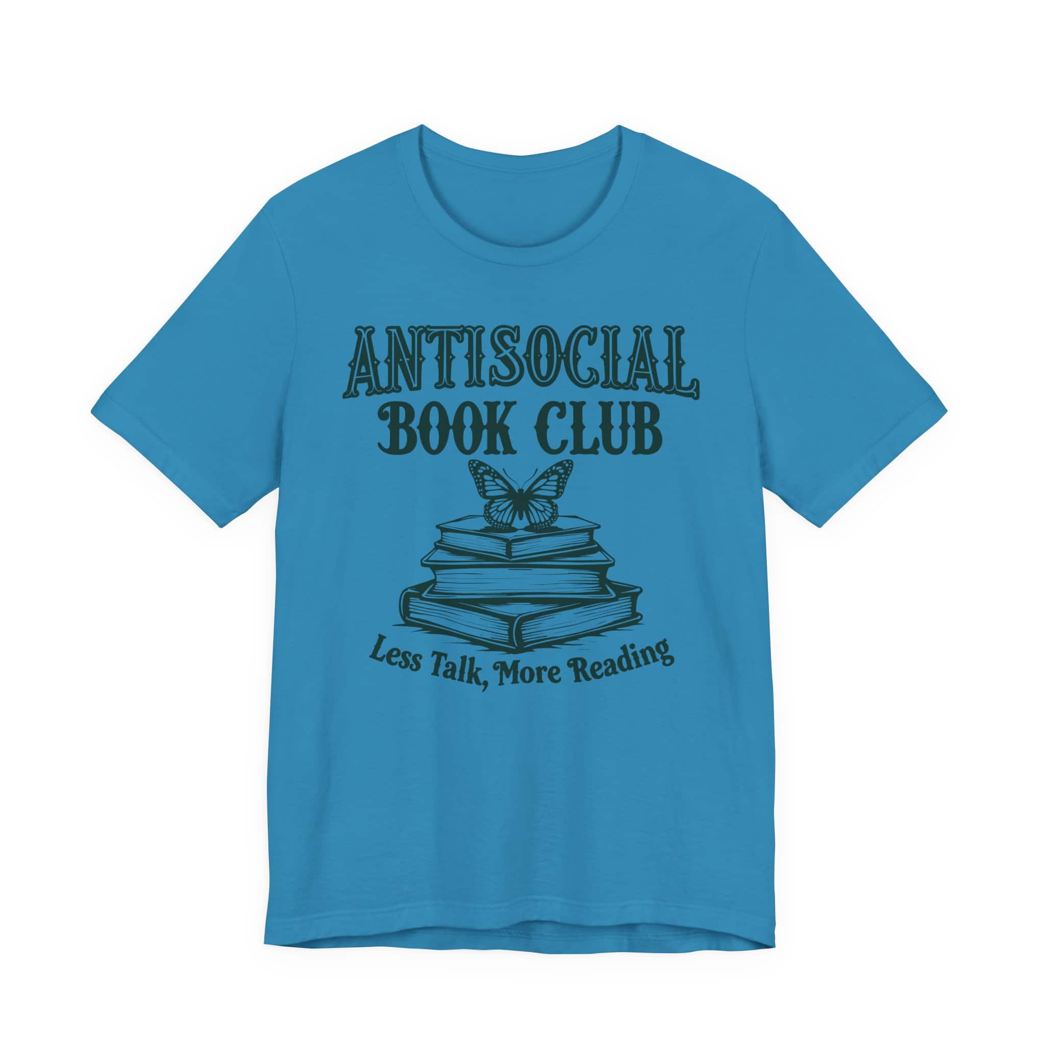Antisocial Book Club - Less Talk, More Reading | Unisex Tee - Image 11