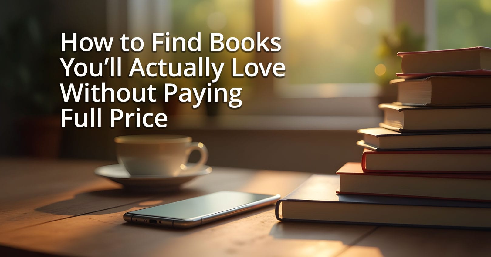 How to Find Books You’ll Actually Love—Without Paying Full Price