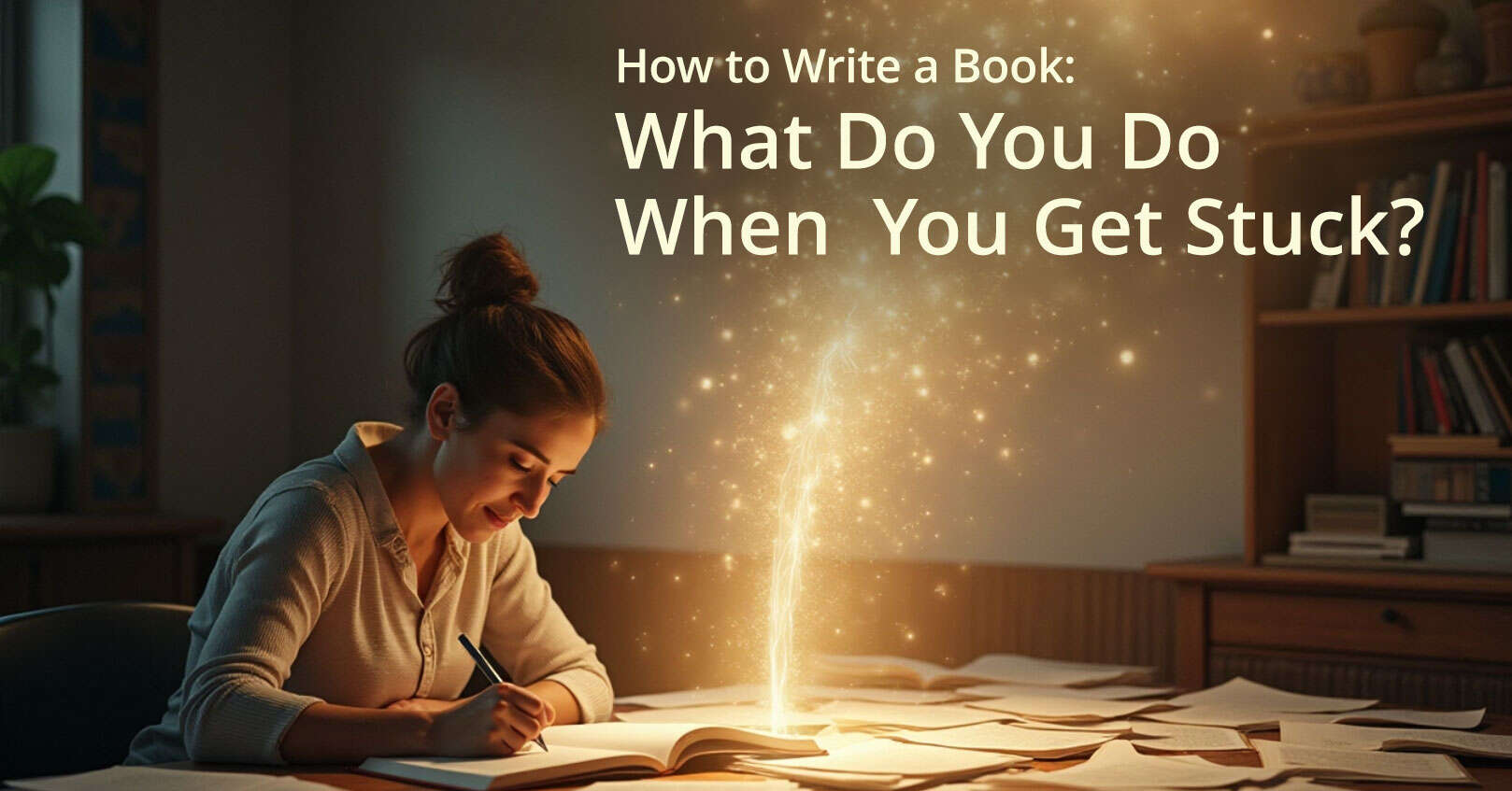 How to Write a Book (Without Getting Stuck or Giving Up) Part 4: What Do You Do When You Get Stuck?