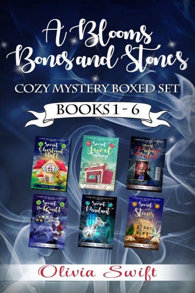 Cover for A Blooms, Bones and Stones Cozy Mystery Boxed Set