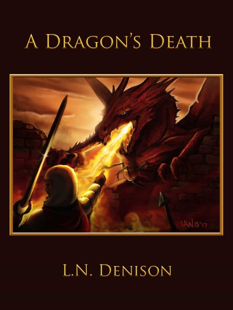 Cover for A Dragon's Death