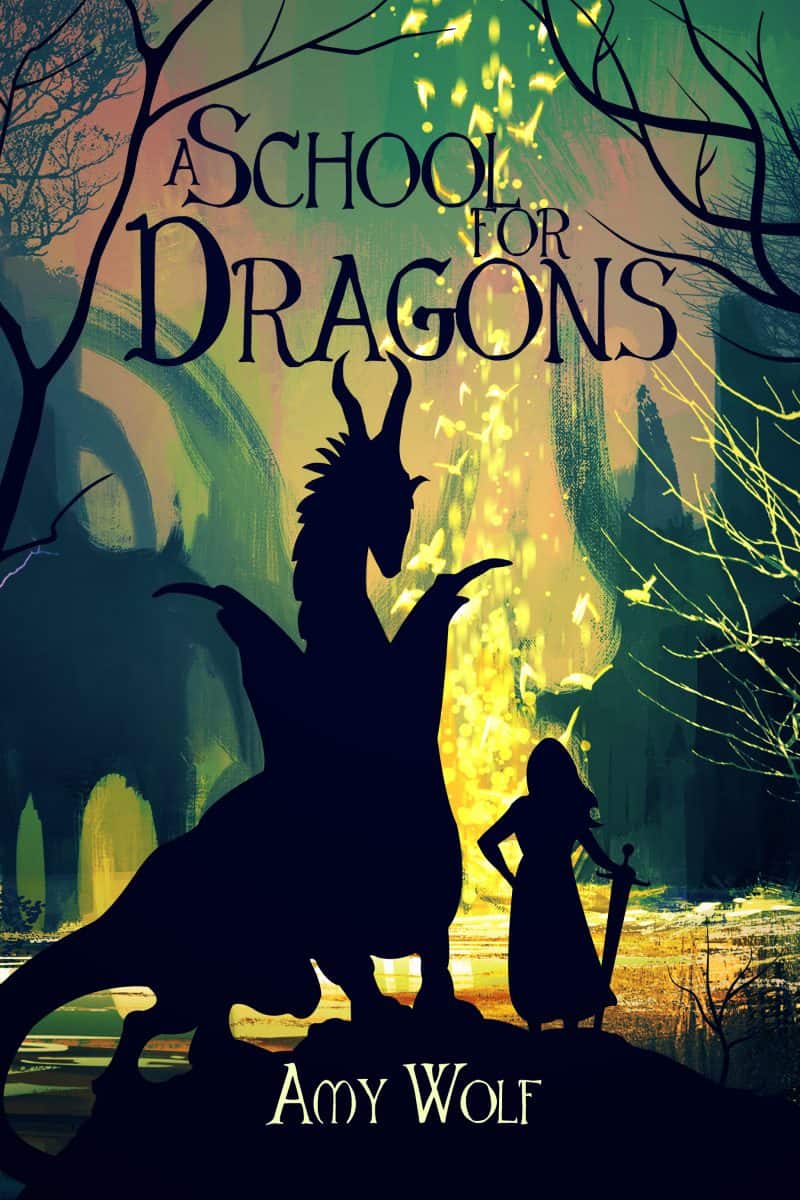 Cover for A School for Dragons: Book 1 of the Cavernis Trilogy