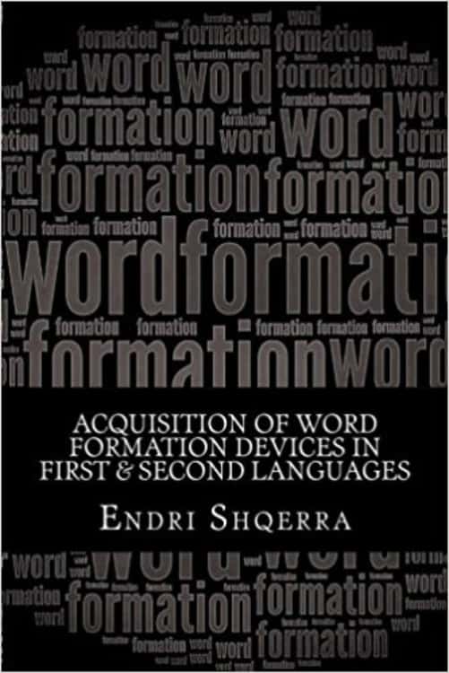 Cover for Acquisition of Word Formation Devices in First & Second Languages
