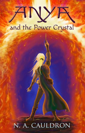 Cover for Anya and the Power Crystal
