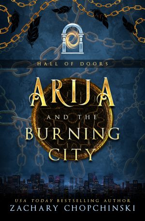 Cover for Arija and the Burning City