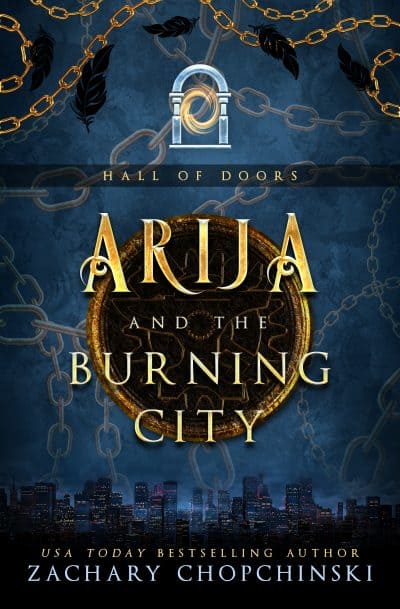 Cover for Arija and the Burning City
