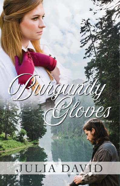 Cover for Burgundy Gloves