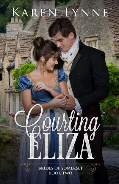 Cover for Courting Eliza