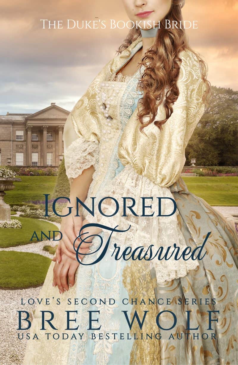 Cover for Ignored & Treasured: The Duke's Bookish Bride
