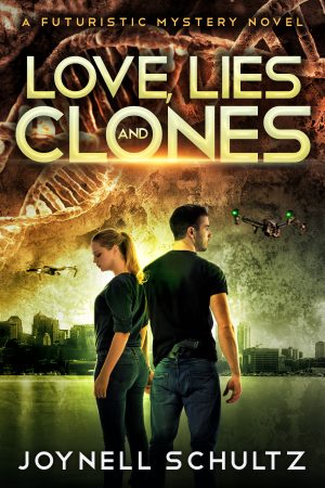 Cover for Love, Lies & Clones