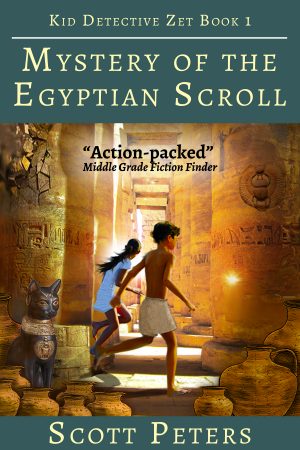 Cover for Mystery of the Egyptian Scroll